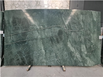 Teos Green Marble Slab & Tiles