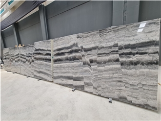 Titanium Gray Dolomite Slab & Tiles