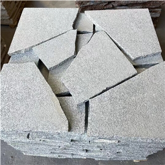 G603 Grey Granite Free Face Flagstone Walkway Pavers