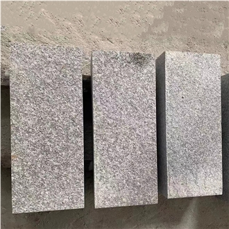 G623 Chinese Grey Granite Surface Flamed Urban Kerbstone