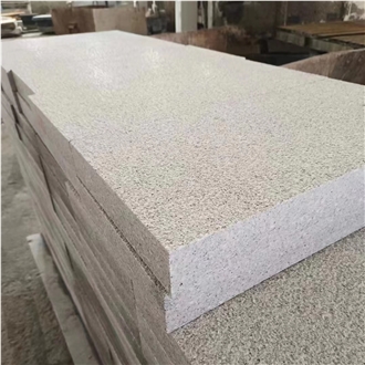 G636 Apple Pink Granite Chiseled Floor Tiles