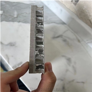Vangogh Grey Limestone Tile Laminated Honeycomb Panels