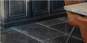 Belgian Black Blue Stone Dark Honed - Flx60x2 Cm Floor Tiles