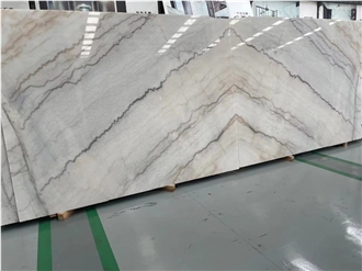 Guangxi White Marble Polished Slabs Marble Slabs