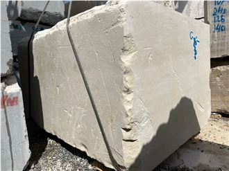 Iran White Limestone Blocks