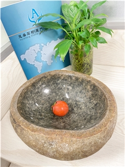 River Stone Decorative Bowl Stone Gifts