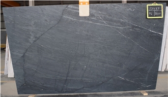 Marine Black Honed Granite Slabs