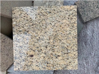 Brazilian Gold Granite Stone Slab Tiles