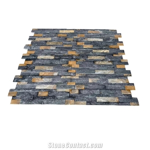 Natural Slate Culture Thin Stone Veneer Panels Wall Stone