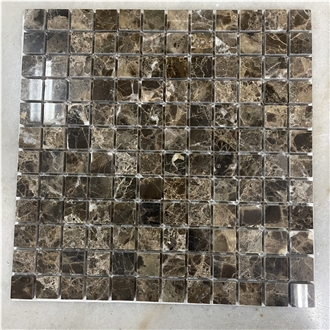 Wall Decor 30.5X30.5Cm Marble Bathroom Mosaic
