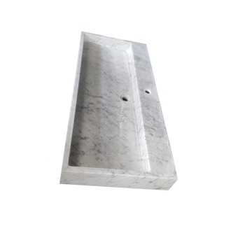 Wholesale White Marble Wash Stone Sinks For Bathroom