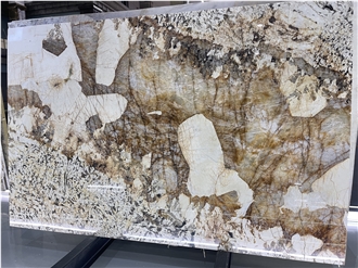 Brazil Patagonia Slabs, Crystal White Quartzite Tiles