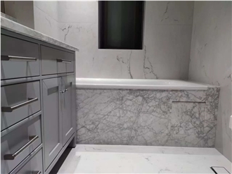 Carrara White Marble Slab&Tiles For Interior Design