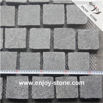 G684 Flamed Square Mesh Backed Paving Stone