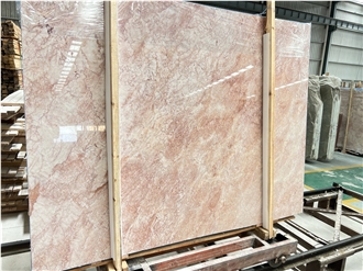 Persian Pink Marble Slab Tiles China