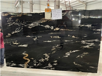 Titanium Gold Granite Slabs
