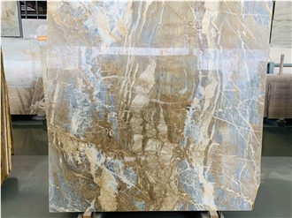 YUANDA Premium Barcelona Gold Natural Marble Slabs