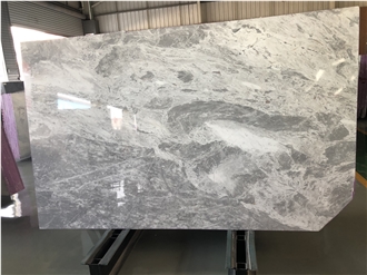 YUANDA Premium Bardiglio Grey Natural Marble Slabs