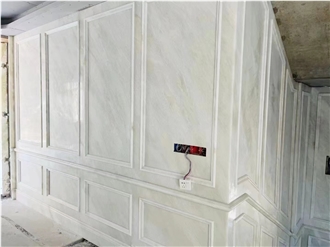 China Royal White Marble Polished Wall Tiles