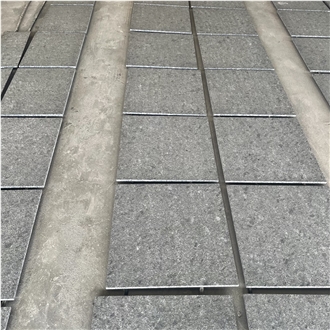 Iron Grey Granite Flamed Surface Tiles