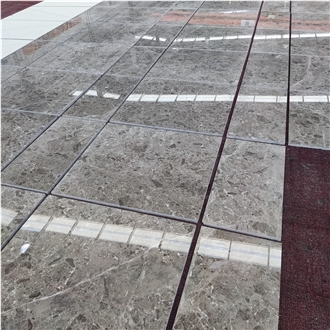 Khaki Gray Marble Floor Tile