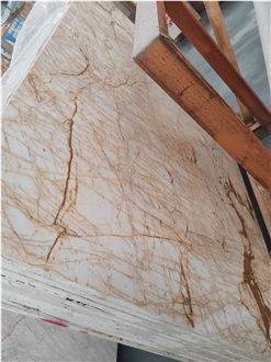Golden Spider Marble Slabs Drama Gold Marble