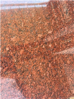Indian New Imperial Red Granite  Slabs Tile