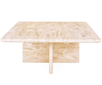 Modern Stone Travertine Natural Marble Coffee Table Tops