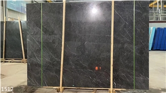 Wyndham Grey Marble Tiles Big Slab Interior Wall Use