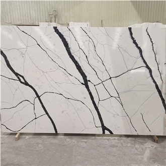 Black Vein 5070 San Louis Quartz Slabs