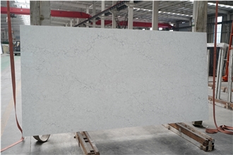 Carrara Quartz Stone With Marble Look  Artificial Carrara