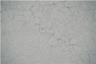 Carrara Quartz Stone With Marble Look  Artificial Carrara