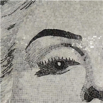 Monroe Portrait Handmade Mosaic Art Design Work