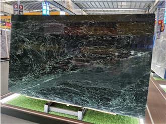 Prada Green Marble Slabs For Interior And Exterior Design