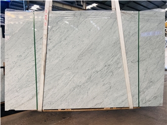 Bianco Carrara White Marble Slabs