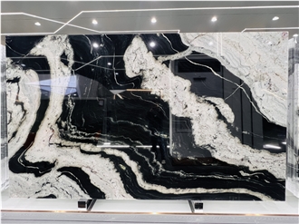 Black Cosmic Granite Slabs