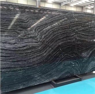Antique Wooden Marble Black Marble Slabs