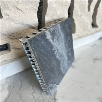 Noctumal Grey Granite Laminated Aluminum Honeycomb Panels