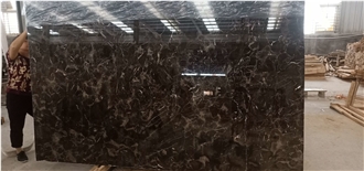 Chinese Marron Emperador Dark Marble Slabs Factory Price