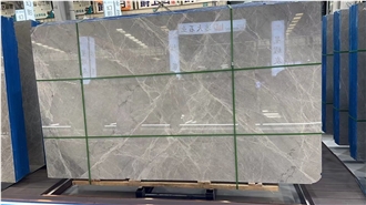 Factory Price China Hermes Grey Marble Slabs
