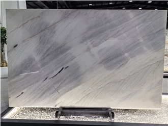 Elegant Ash Grey Quartzite Slab Tiles