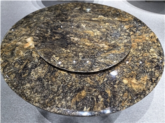 Galaxy Gold Granite Round Table Tops