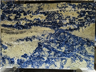 Sodalite Bolivia Blue Granite Slabs