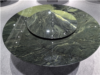 Verde Avocatus Quartzite Round Table Tops