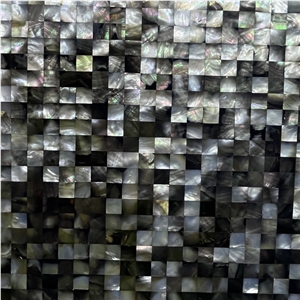 Decorative Wall Tiles Natural Mother Of Pearl Shell Mosaic Tiles