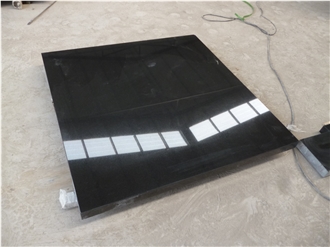 Cut To Size Chinese Shanxi Black Granite Floor Tiles