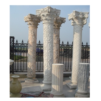 Private Residence Natural Marble Columns