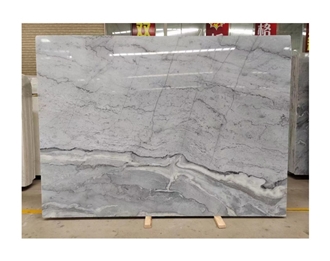 Bruce Grey Marble Polished Big Slab For Flooring Wall  Tiles