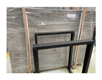 Natural Marmol Stone  Cartier Grey Marble Slabs