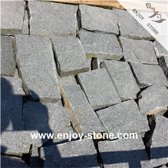 G654 Sesame Grey Natural Surface Crazy Pavers For Floor